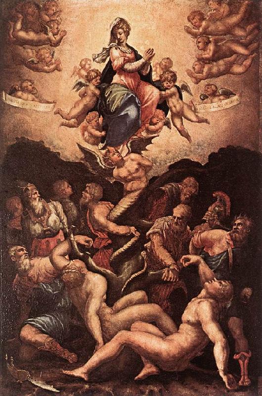 VASARI, Giorgio Allegory of the Immaculate Conception er